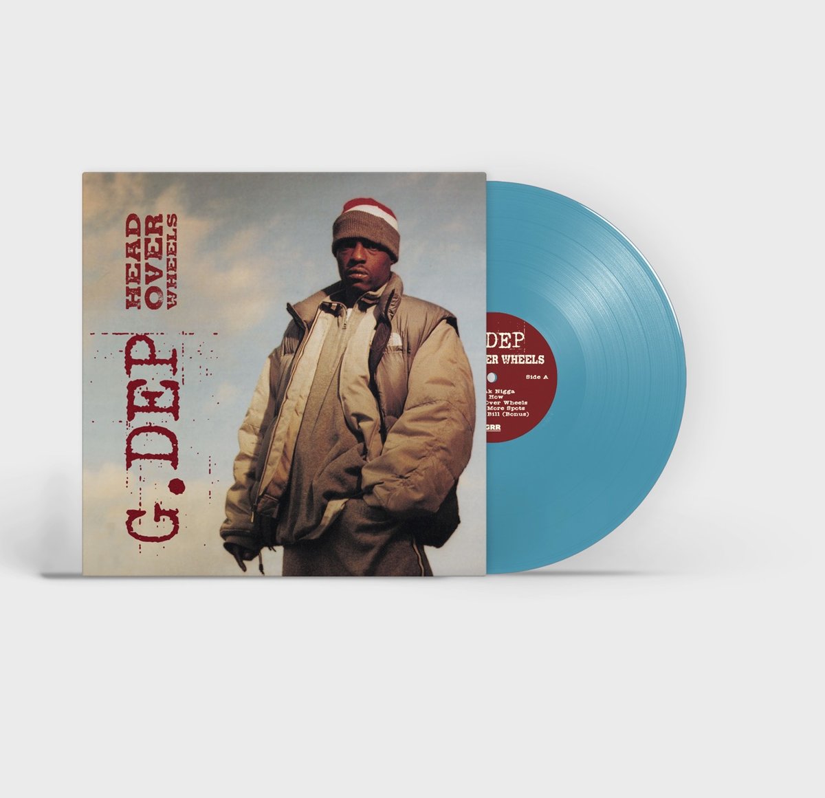 G-Dep - Head Over Wheels (1996-1998) (Black or Blue) Vinyl